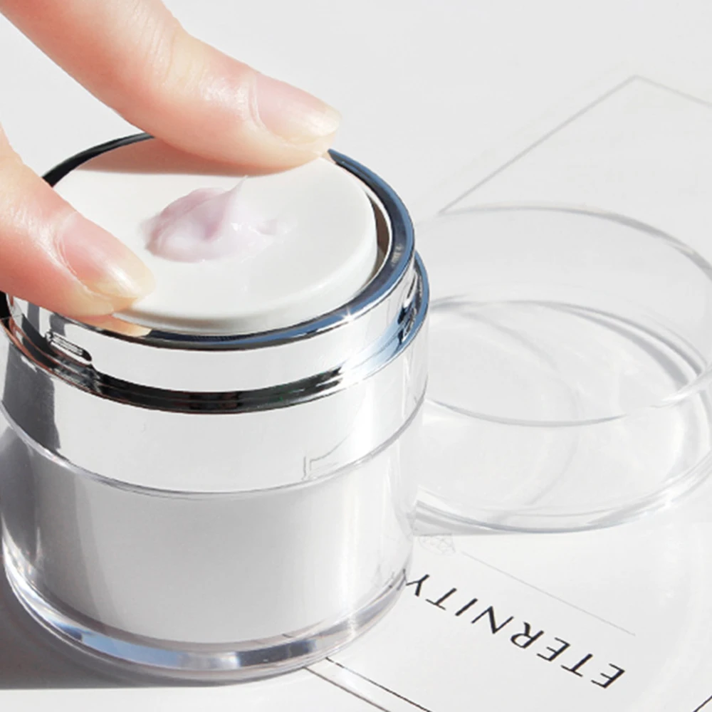 15ml/30ml/50ml/100ml Acrylic Vacuum Cream Bottle Cosmetic Packaging Bottles Press The Lotion Bottle