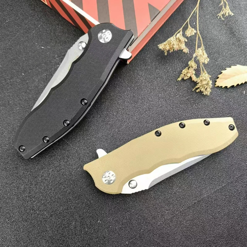 0562 Открытый складной карман 8cr13 Лезвие G10 + стальная ручка Тактические ножи для выживания Кемпинг Утилита Фруктовая кухня EDC Мультитул