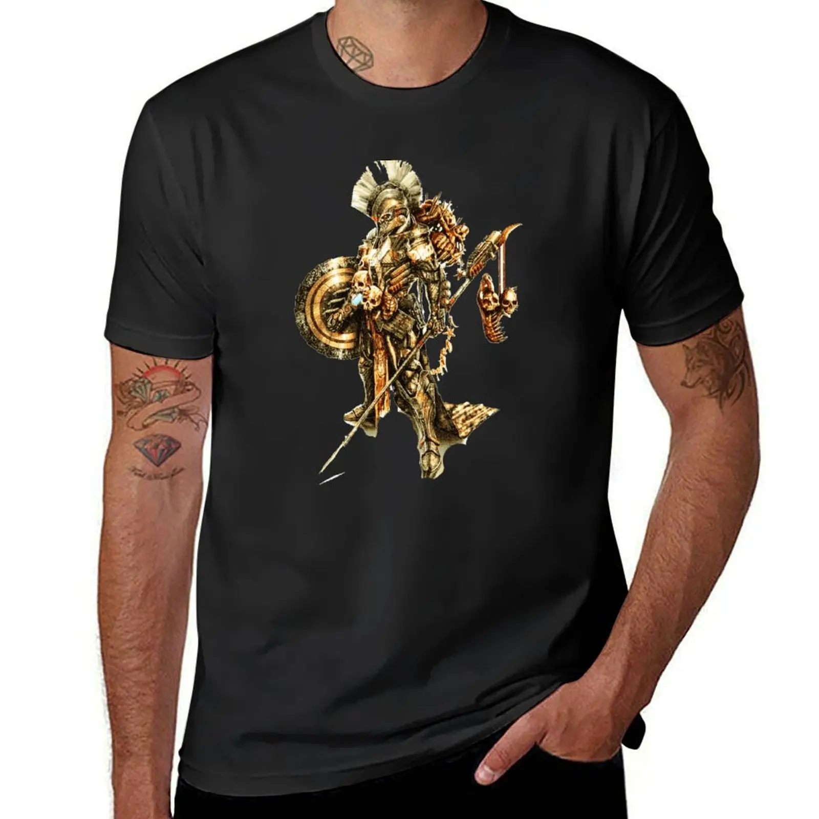 Helldivers fanart T-Shirt customs design your own summer top summer tops Men's t shirts