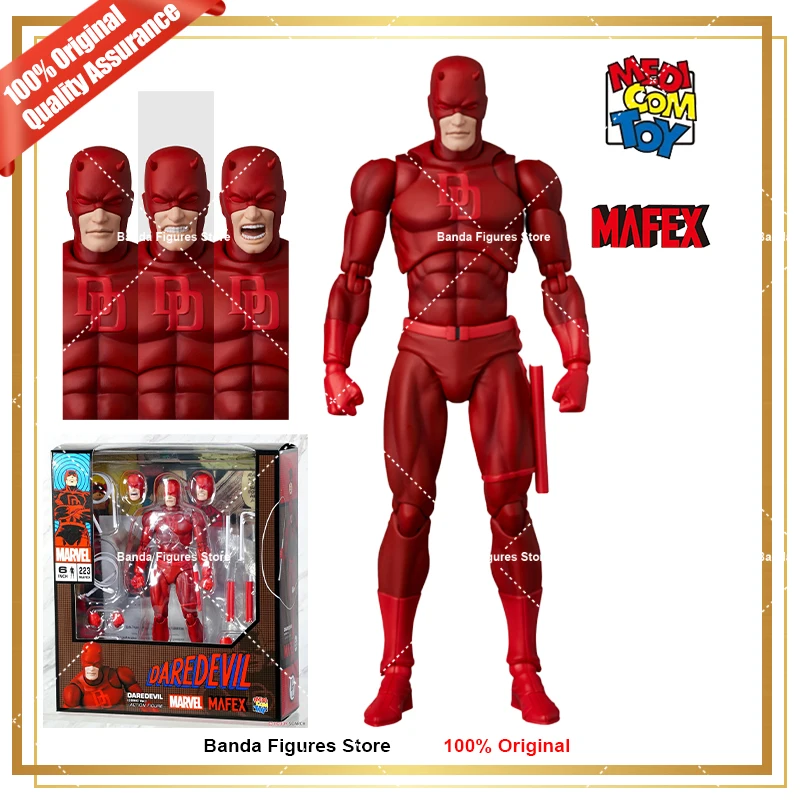 Original Medicom Toy Reissue Mafex No.223 Daredevil Comic Ver Mafex 223 Anime Action Collection