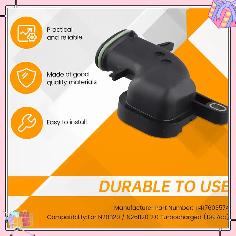 

A77T-For BMW X3 2013-2017 11417603574 Car Oil Pump Return Tube