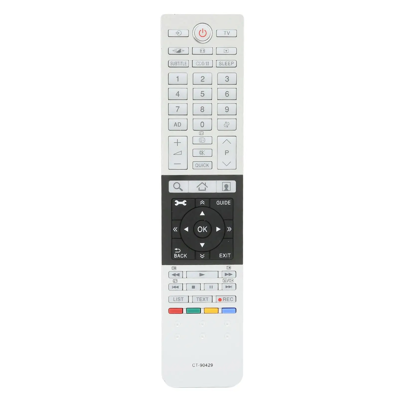 Universal Remote Control for CT 90430, CT 90429, CT 90427, CT 90428, CT 90444 - 4K UHD TVs