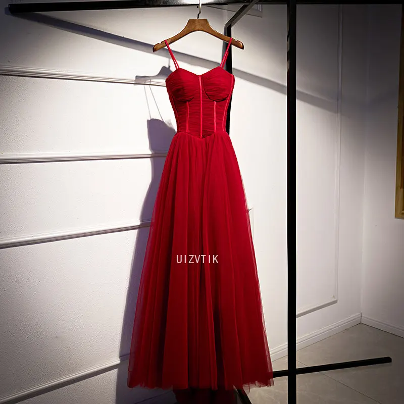

Women Long Luxury Party Evening Dresses Dress Ladies Spaghetti Straps Prom Bridesmaid Dress Elegant Gown Robe Formal Customized