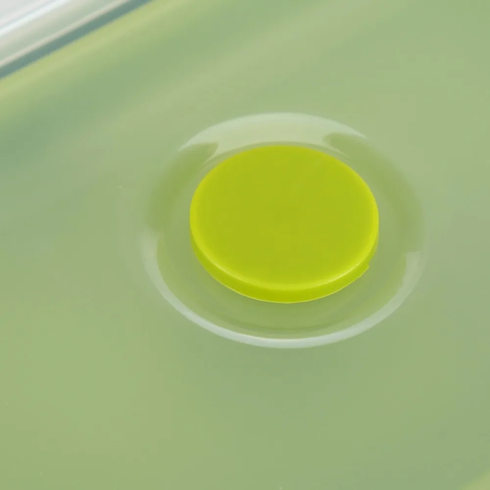 Portable 800ml Collapsible Lunch Box Silicone Clip-On Lid Folding Food Container Collapsible Food Containe For Meal Prep