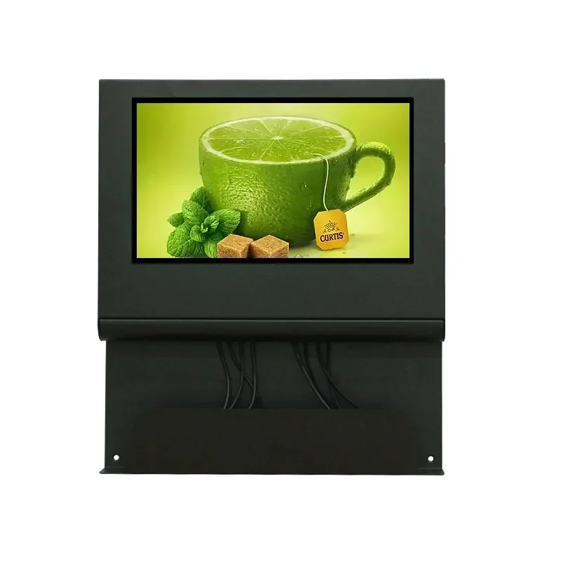 

15.6 inch touch screen digital lcd advertising screen Android OS with 8 mobile phone charger cables