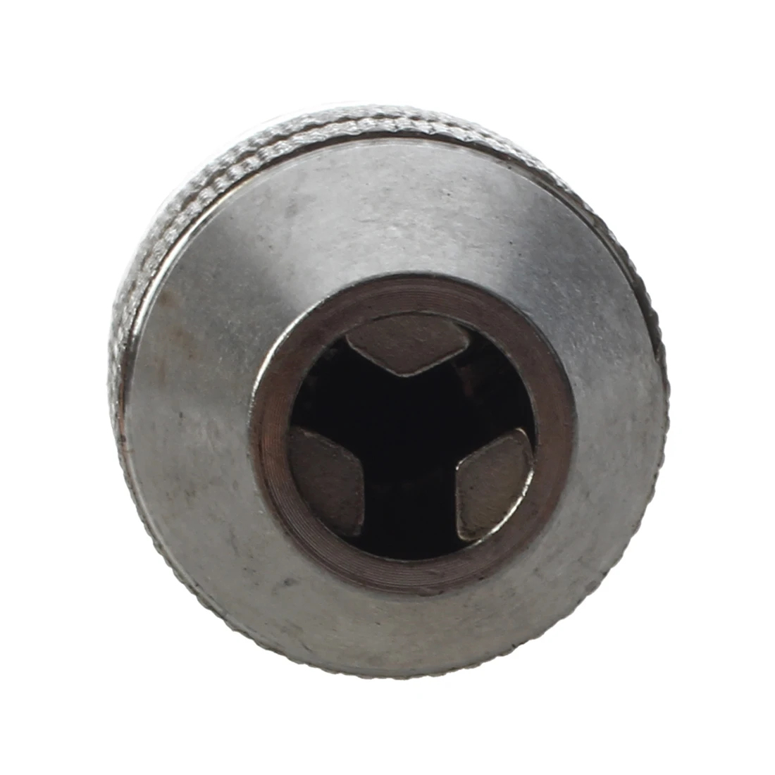 Argento + nero 6mm punta da trapano senza chiave mandrino convertitore adattatore a cambio rapido gambo esagonale