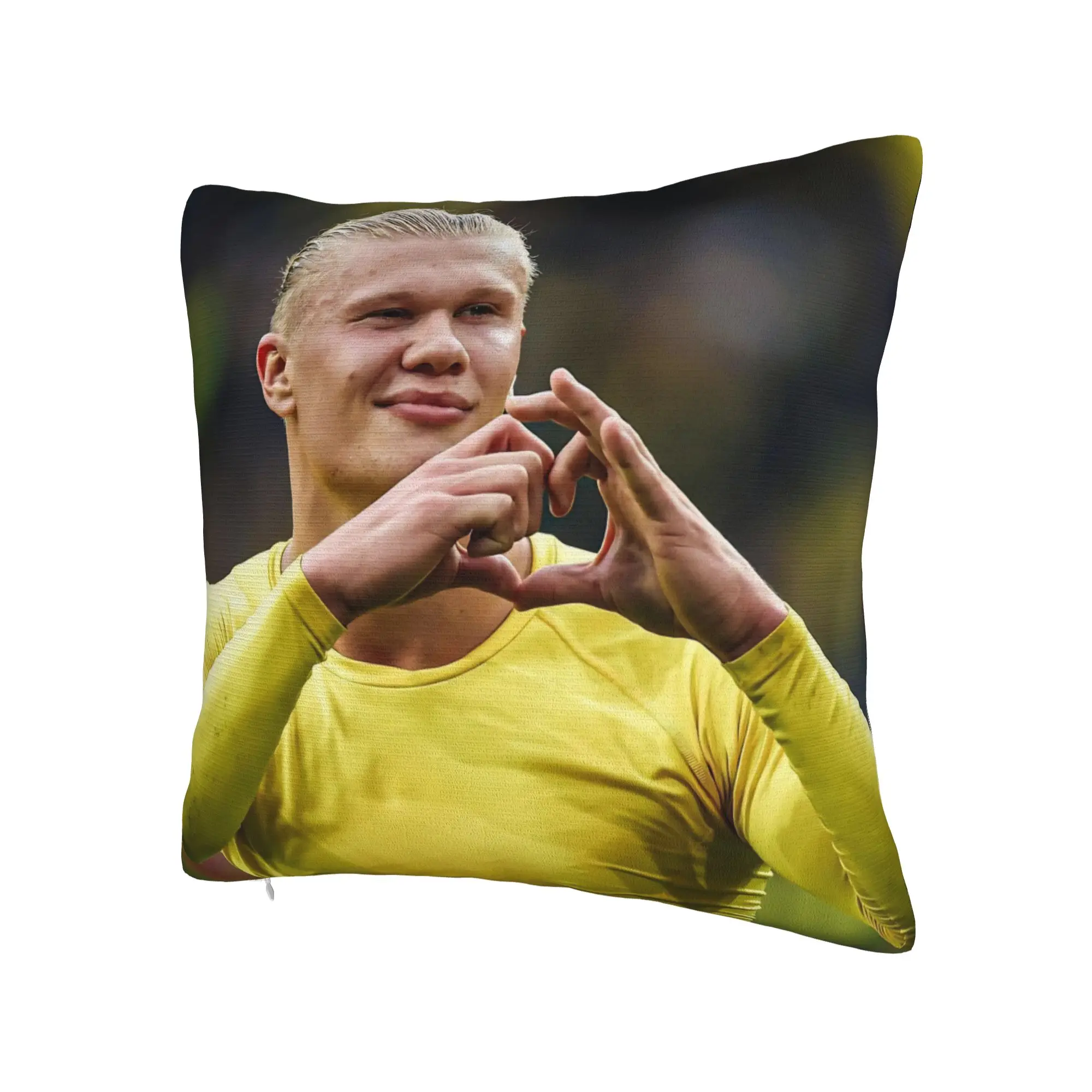 Decorative Pillowcase Haalands  Accessories Bed Football Pillow Case Cover Zipper Multiple Sizes