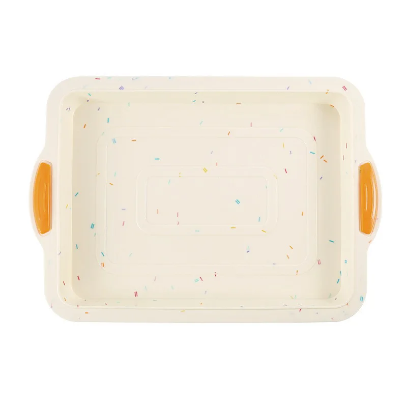 

Square Silicone Baking Mold Non-Stick Brownie Cake Pan Mini Mold for Home Kitchen Baking Silicone Mini Loaf Pan