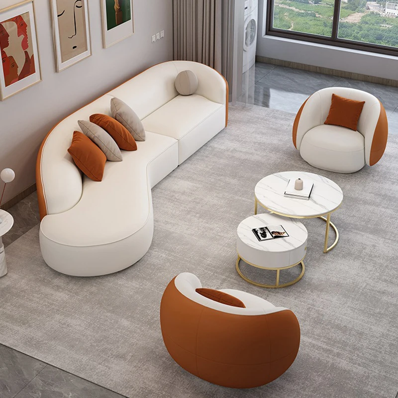 Couch Sectional Office Modern Individual Living Room Sofas Modern Individual Pillow Air Luxury Divano Arabo Pouf Home Office