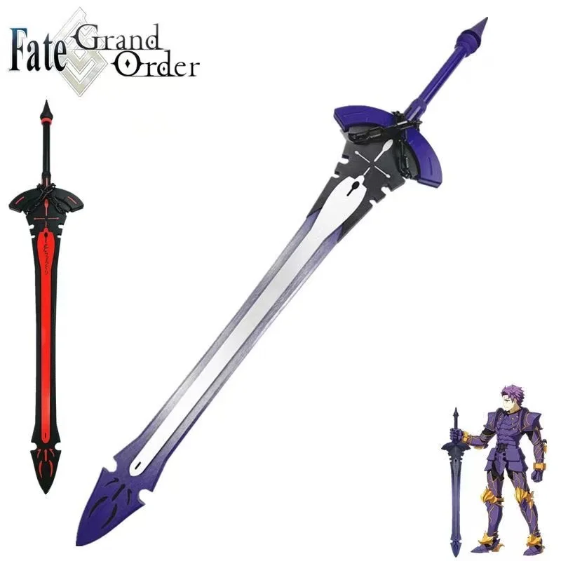 Lancelot Cos Wooden Sword Weapons Game Fate/Grand Order FGO Cosplay Replica Prop Halloween Christmas Party Costume Accessories