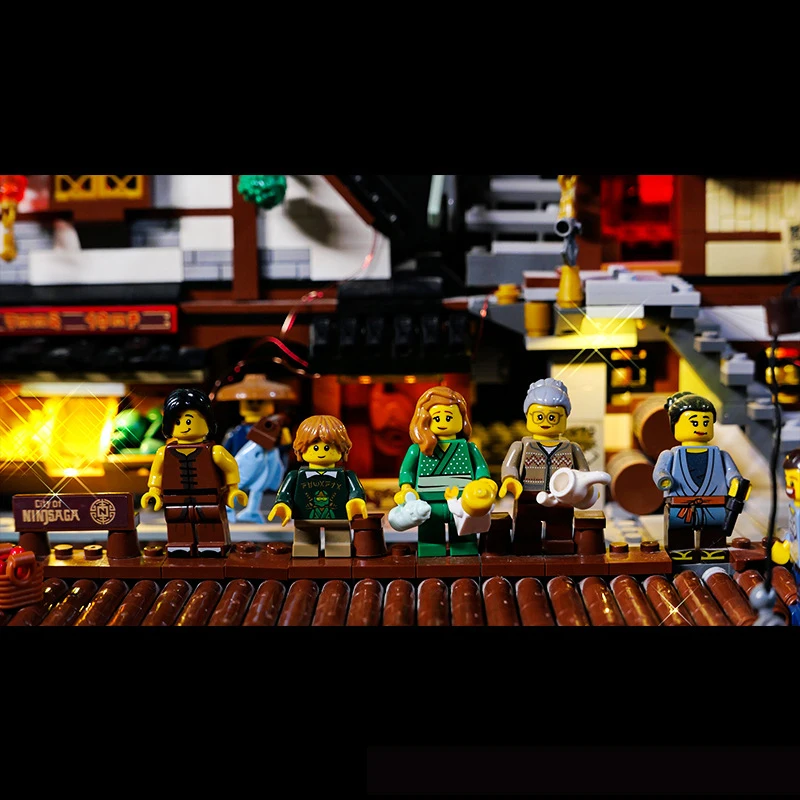 

Усовершенствованный комплект светодиодных фонарей «сделай сам» для Lego 70657 (только светодиодный светильник, без модели блоков) Высокопроизводительный