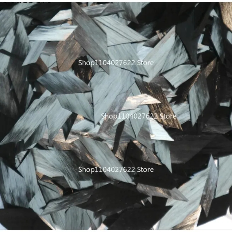 Flake Forged Carbon Fiber Diamond Shaped Chopped Strand Short Cut High Strength Car Motorcycle Bike Modification