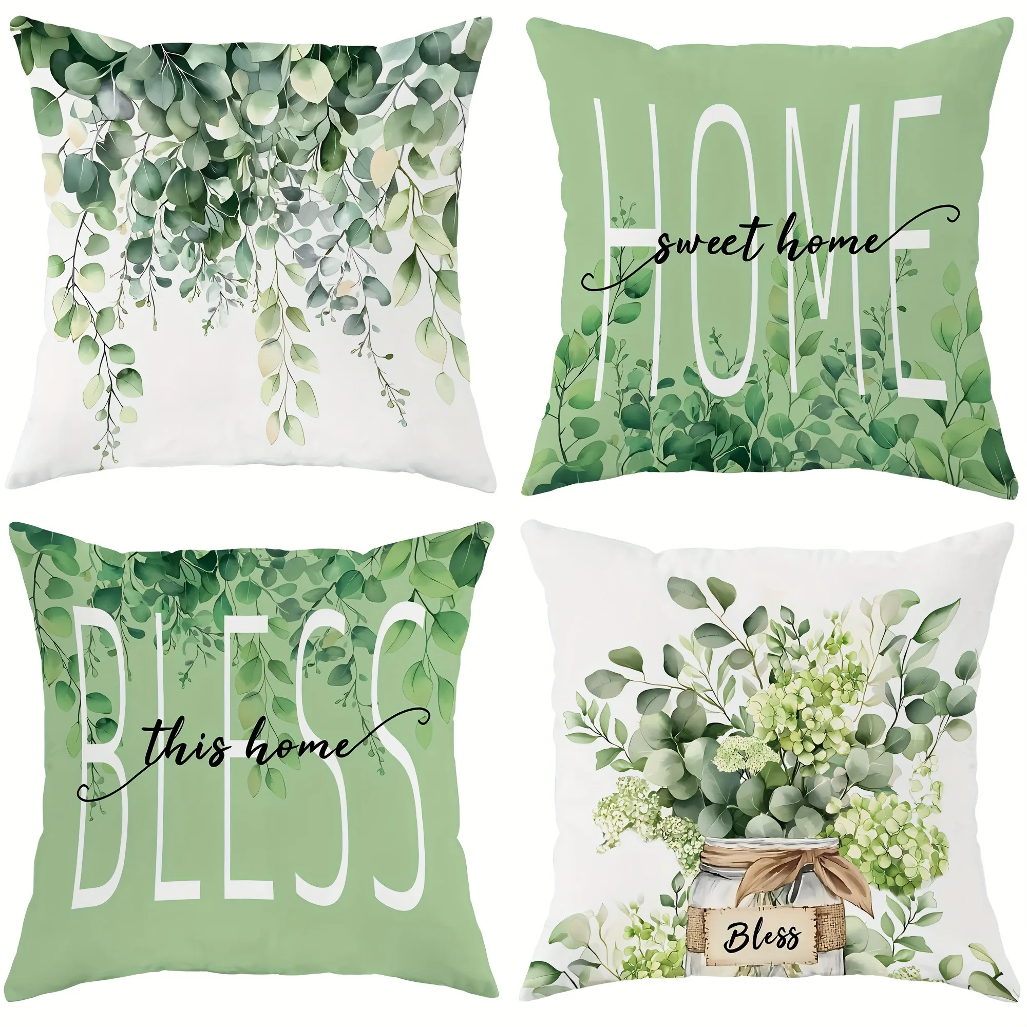 Eucalyptus - Inspired Pillow C - Your Home Textiles review and price