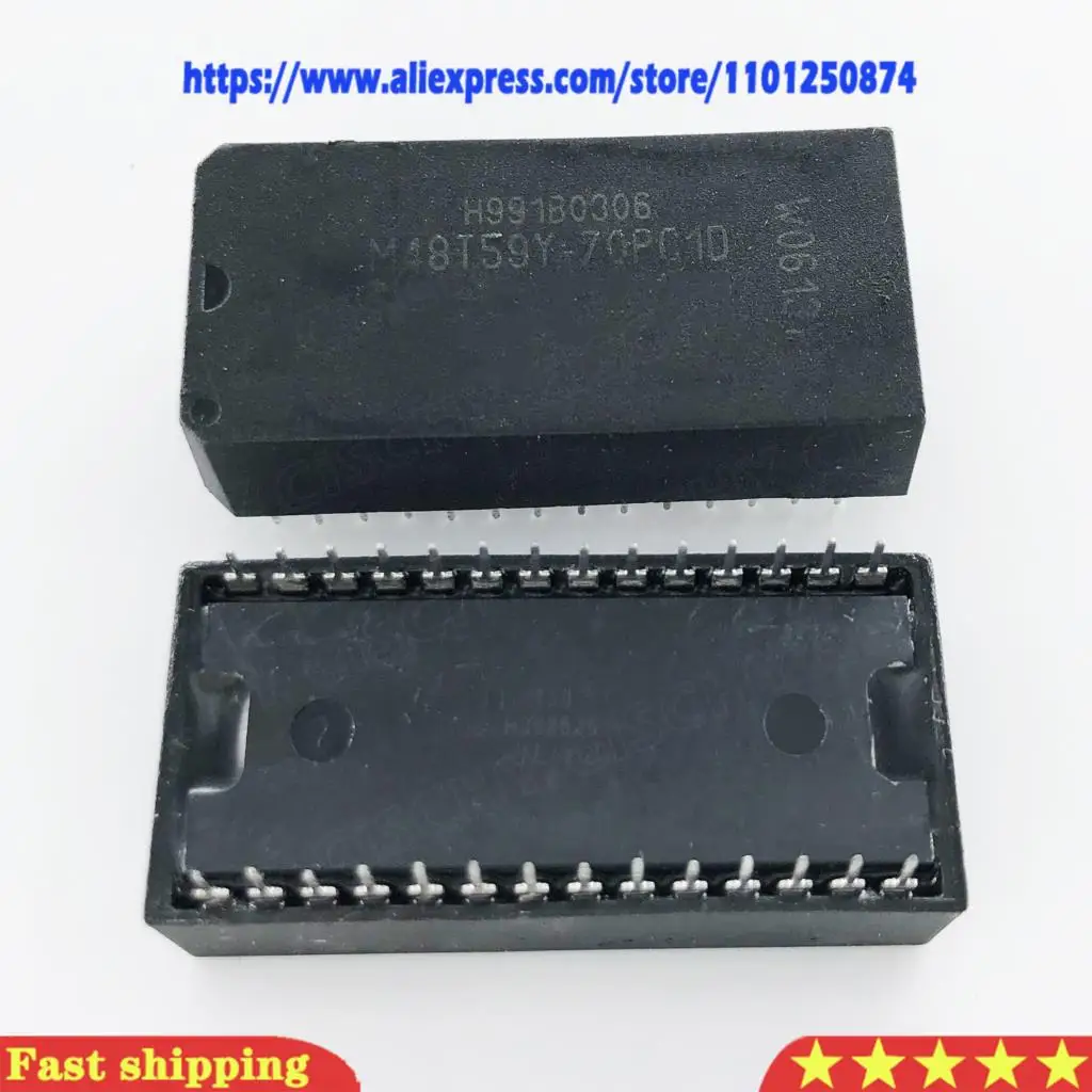 1pcs/lot M48T59Y-70PC1 M48T59Y-70PC1U M48T59Y-70PC1D M48T59Y M48T59 DIP-28 In Stock