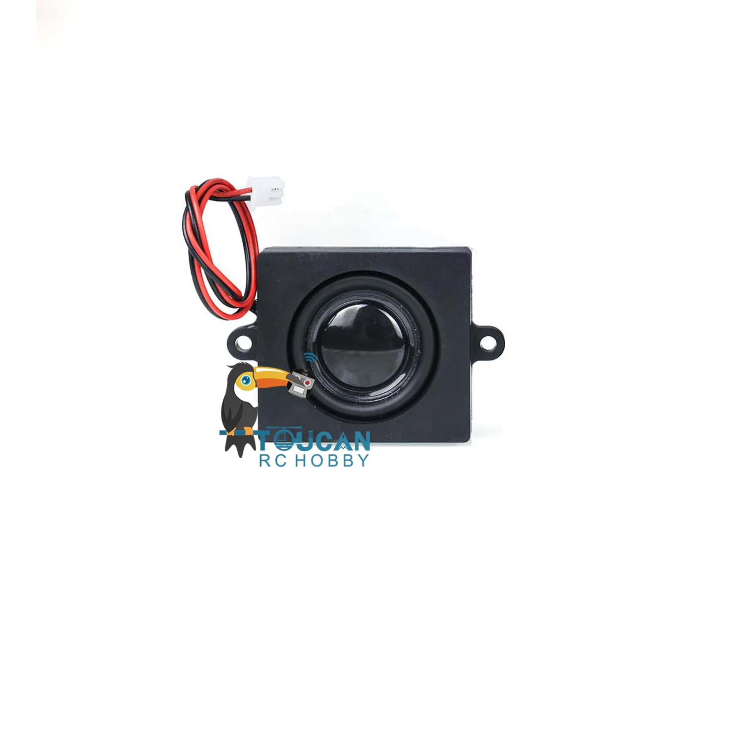 -piezas de altavoz de plástico largas para bricolaje, modelo de tanque RC a escala 1/16, destructor de coche blindado, modelo Toucan TH20619-SMT8