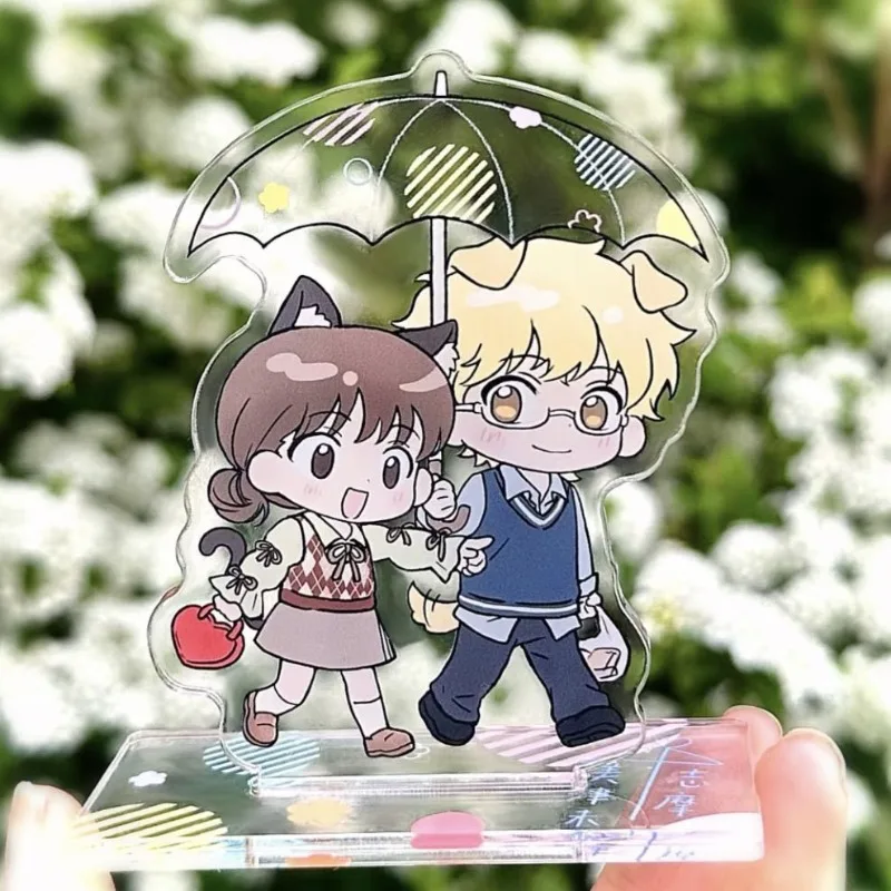 

Anime Skip and Loafer Action Acrylic Stand Fingures Cartoon Q-version Toys Model Desktop Ornament Kawaii Gift Collection Display