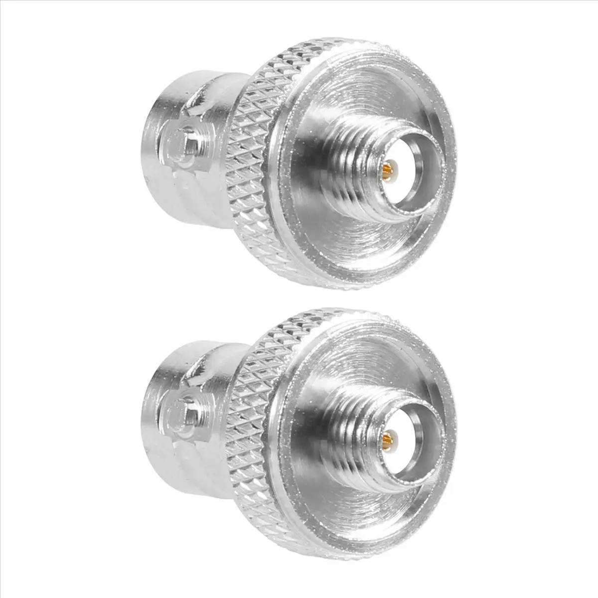 ABGN 2pcs SMA Female To BNC Female Convert Adapter For Two Way Radio UV-5R FD-880