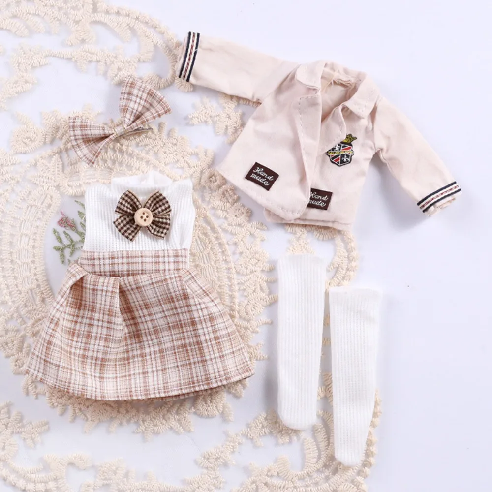 Vêtements à langer pour poupées 1/6, vêtements décontractés, faits à la main, uniforme de poupée de 30cm, décoration, maquillage, tenue de poupée BJD, jouets DIY