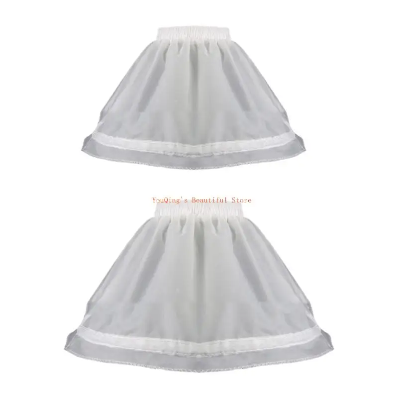 

N0HE Little Girl Petticoat Underskirt A-line Petticoat Girl Crinoline Underskirt