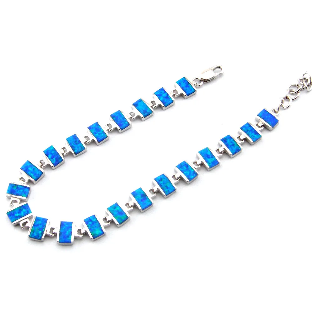 Fashion blue opal jewelry ;Mexican designs women bracelet