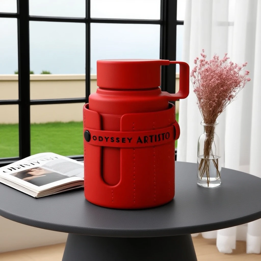 

Odyssey ARTISTO Men's Eau De Toilette 3.4oz New Red Version Fragrance for Men