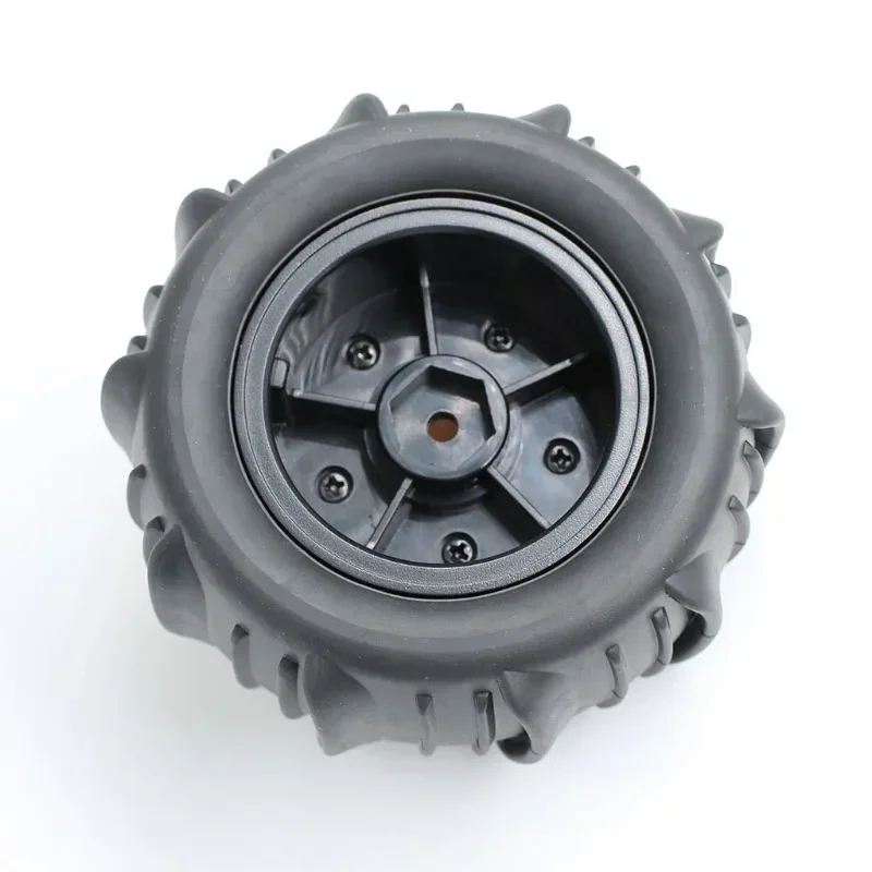 

4PCS 85mm 12mm Hex Rubber Tires Wheels for SCY 16101 16102 16103 Pro MJX Hyper Go 14210 16210 1/14 1/16 1/18 RC Monster Truck U