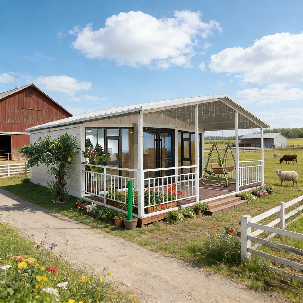 Premium Expandable Container House Prefab Villa Quick Assembly Off Grid Vacation Cabin Modern Living Container Home for Sale