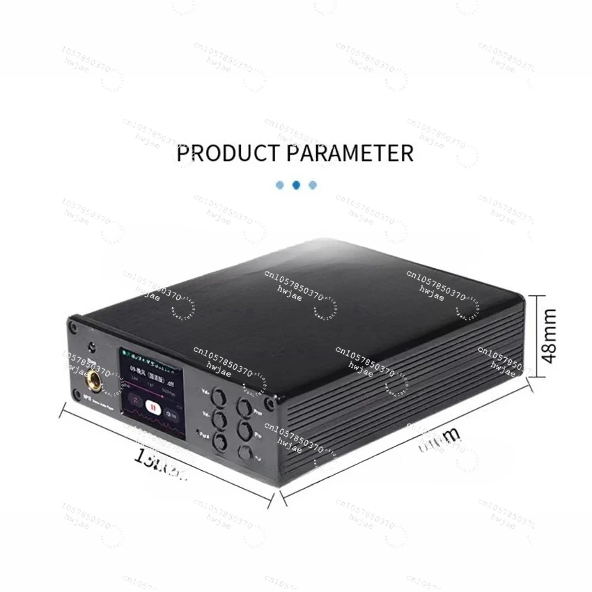 Dual Parallel ES9038Q2M+CPLD Digital Shaping Full Format NP10 Lossless Playback Decoding Ear Amplifier Integrated Machine