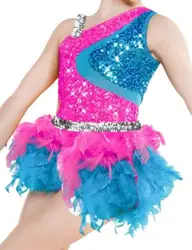New dance costume professional jazz dance dress performance dress Lodysuit Latin dress