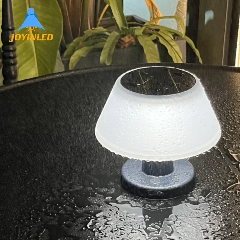 Solar Table Lamp TYPE-C Outdoor Waterproof Sprinkler Bar Table Light Light Control Cable-free Indoor Night Light