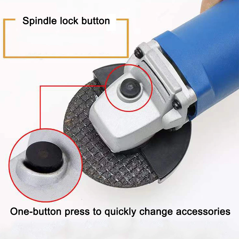 Angle grinder multi-function grinder mini electric grinder hand grinder cutting machine polishing and grinding