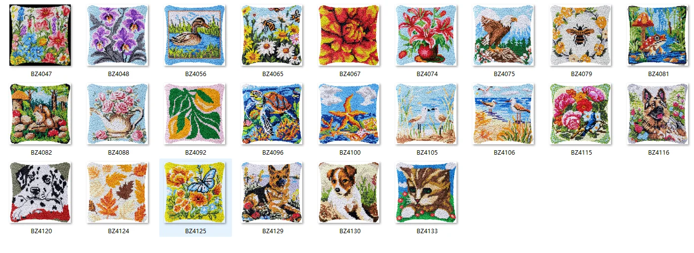 

Комплект крючков с защелкой в виде пчелы, ковер, холст, цветные птицы, стили руки 06, knooppakket, сделай сам, ковер, вышивка, ручная работа, цветы 43-43 см, кошки