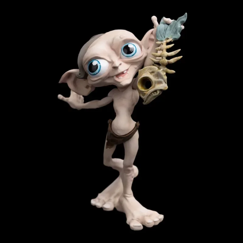 Original Weta The Lord of The Rings Q Version 1/10 Anime Figure Gollum Doll Statue Model Toy