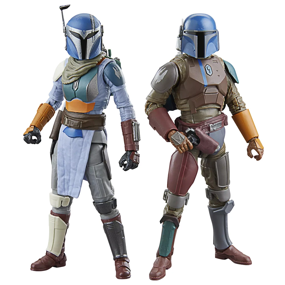 NEW Original Hasbro Star Wars The Black Series Mandalorian Shriek-Hawk Trainers 2-Pack 15cm Anime Action Figure Model Gift Toys