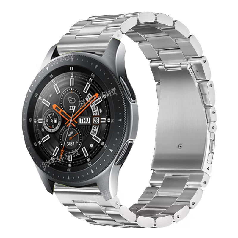 Metal 20mm 22mm Strap For Samsung Galaxy Watch 3 41mm 45mm Band Stainless Steel Bracelet For Gear S2 S3/Watch 42mm 46mm/Active 2 image 2