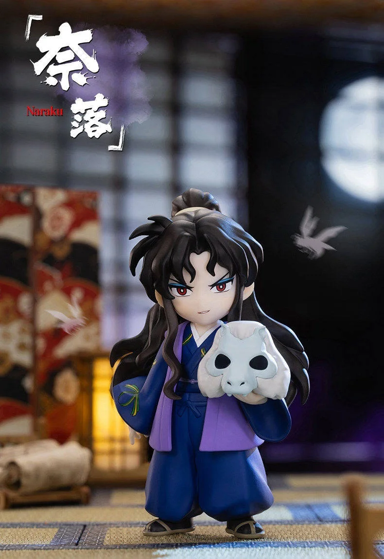 Original POPMART Inuyasha Warring States Journey Blind Box PVC Anime Actionfigur Sesshomaru Sammlerstück Desktop-Dekoration Geschenk – Detail 12