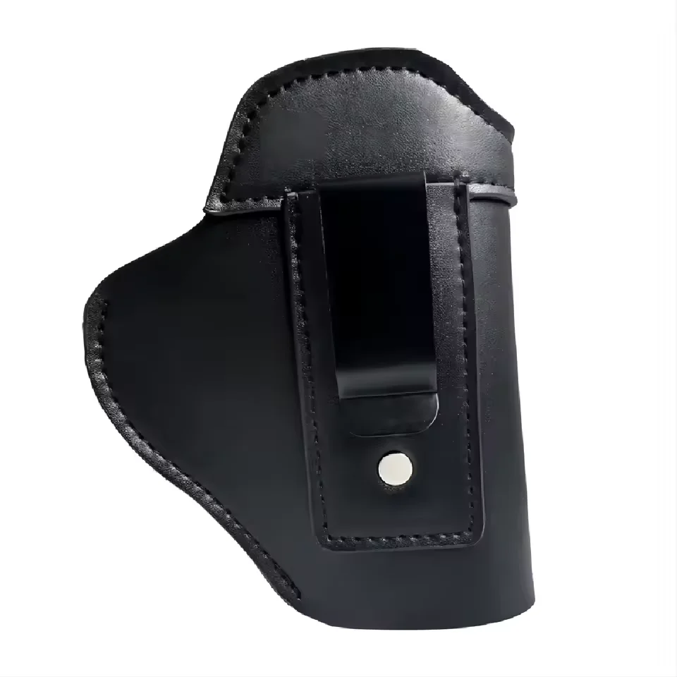 

Left and right tactical leather holster for concealed carrying Airsoft IWB pistol Glock 17 19 43X/Sig P365 9mm car leather holst