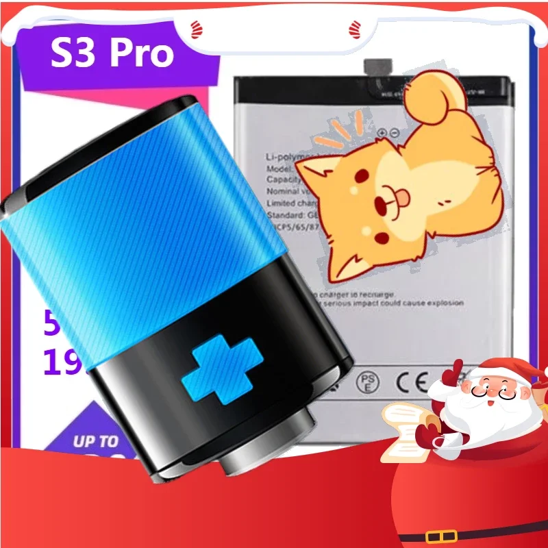 

Для UMI Umidigi F1 F1 Play S3 Pro S3pro Сменный аккумулятор 5150 мАч для телефона