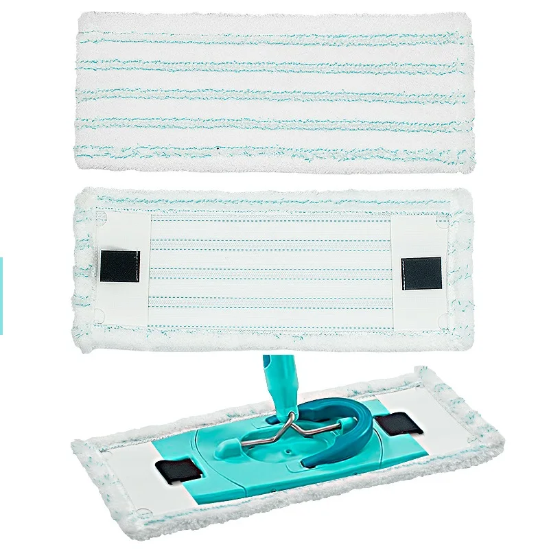 Leifheit Mop Cloth Replacement Cleaning Pad, Floor Washer Wipes, Dust Cloth, Home Cleaning Supplies, 38x15cm