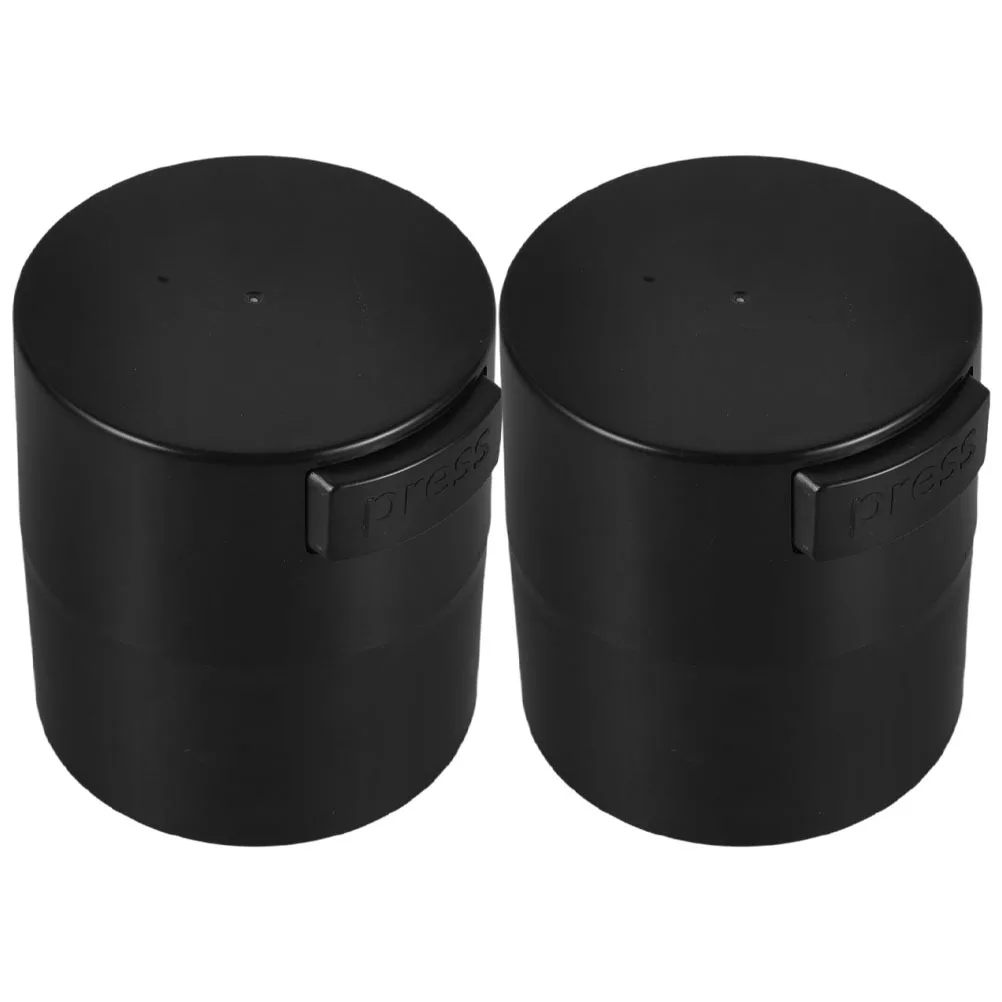 Suporte de cola para extensão de cílios, 2 peças, hermético, recipiente de prensa, design à prova de vazamento, portátil para salão de beleza, uso doméstico, suprimentos