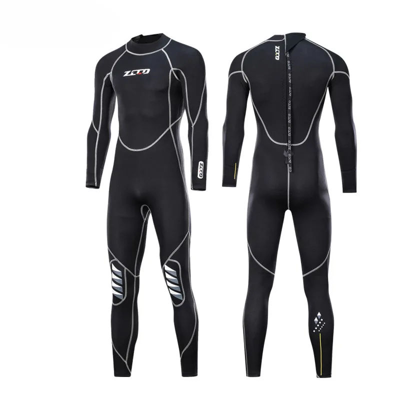 3MM Neoprene Wetsuit Men Women Surf Scuba Diving Suit Equipment Underwater Fishing Spearfishing Kitesurf Swimwear Wetsuit