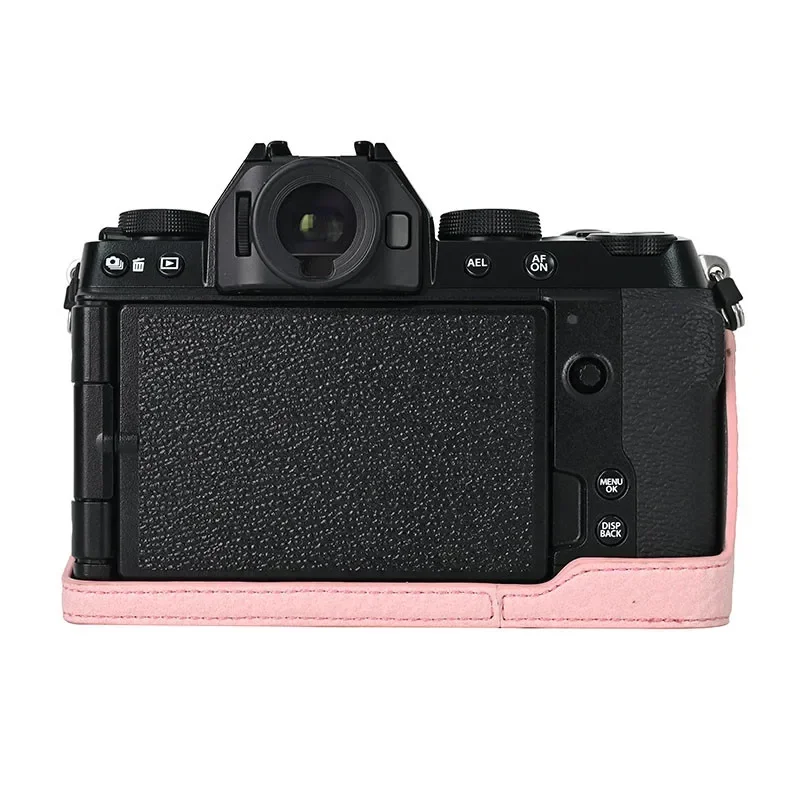 

For Fujifilm XS10 camera case, base half set case Pu Leather Camera Case Half Case Body + free tempered film