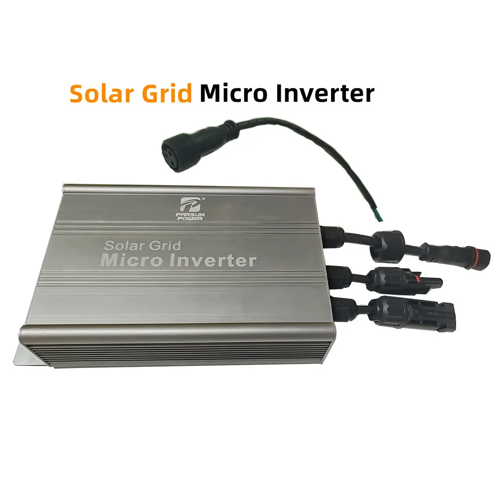 Imagem -02 - Mppt-micro Inversor Solar na Rede Inversor Automático de Onda Senoidal Ip65 1850v a 110v 220v 700w