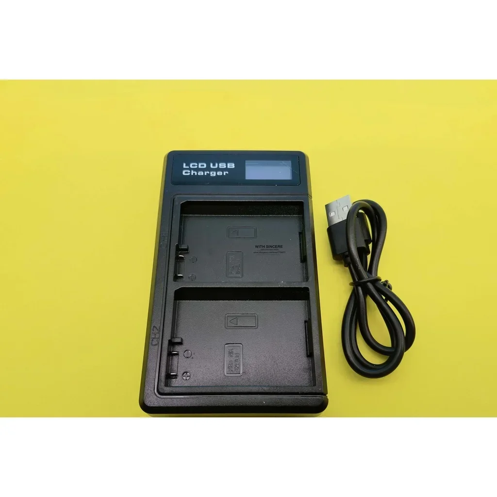 `EN-EL14 EN EL14 Charger for Nikon D3100 D3200 D3300 D3400 D3500 P7000 D5600 D5100 D5200 USB LCD Dual  Battery Charger