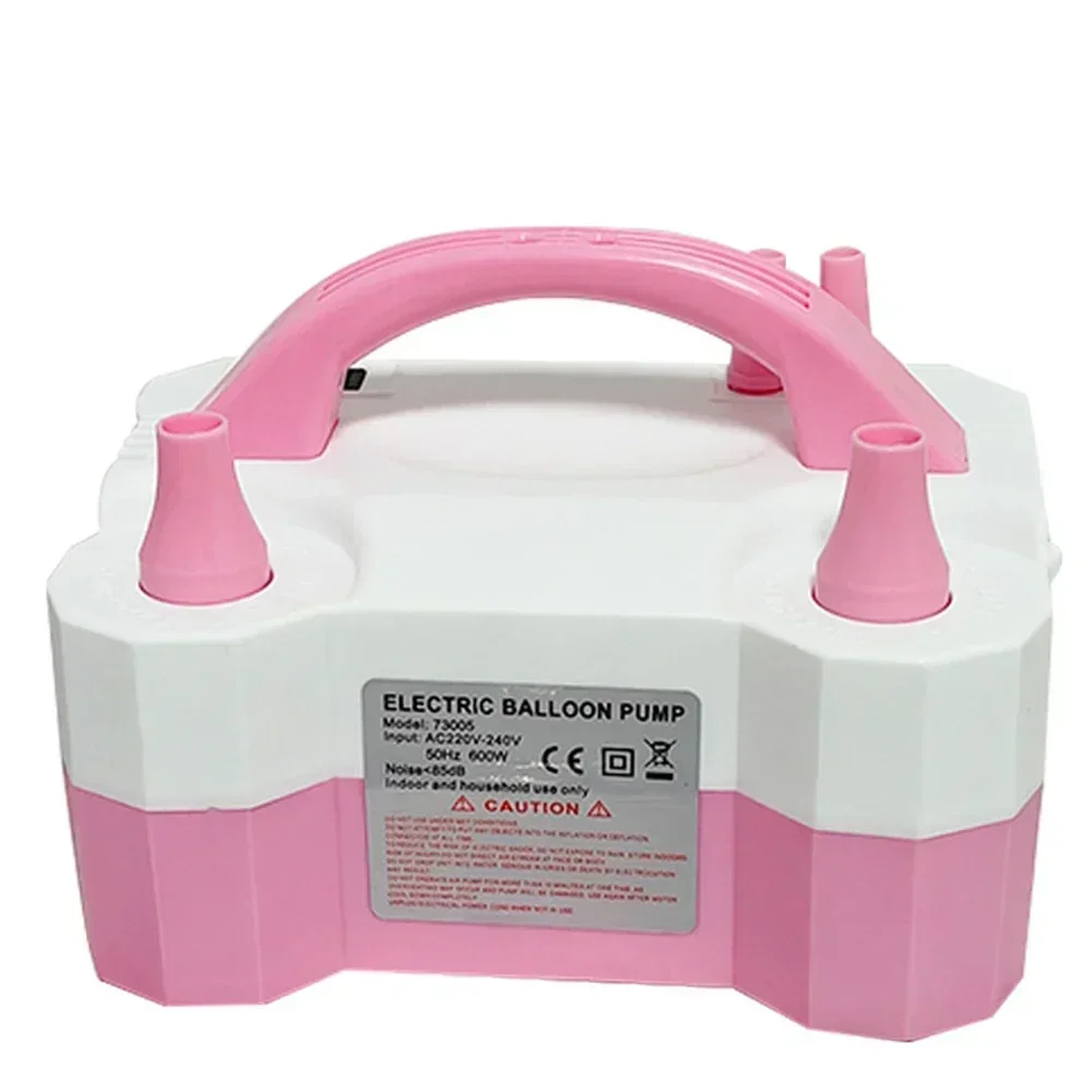 Dual-Nozzle Electric Inflatable Pump Balloon Air Pump Inflator Electric Balloons Inflatable Machine Portable Inflatable Blower