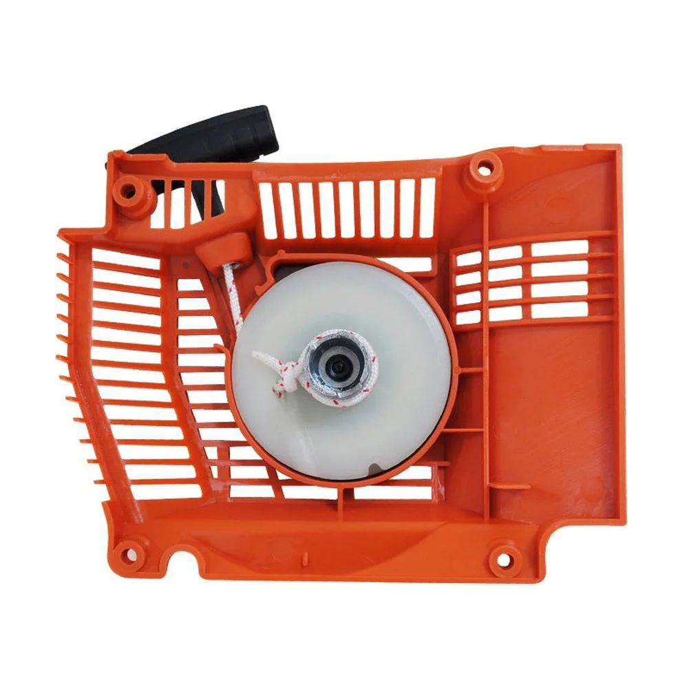 Starter Recoil Pull Rope Handle Suitable for Husqvarna H395XP  Parts Garden Power Equipment Accessories Orange Replacement
