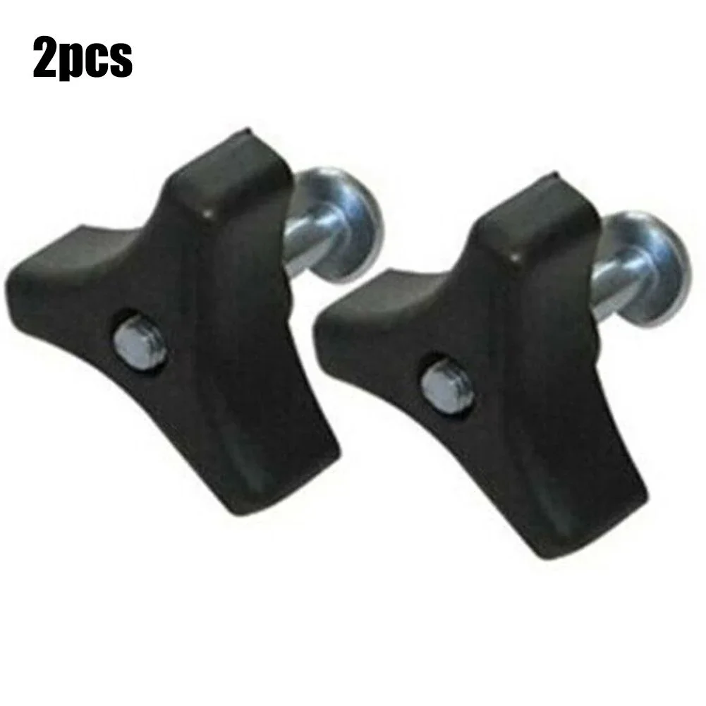 2PCS Triangle Handle Knob Nut Screw Bolt Set For Mountfield Lawn Mower And Compatible Lawn Machines Replacement Parts