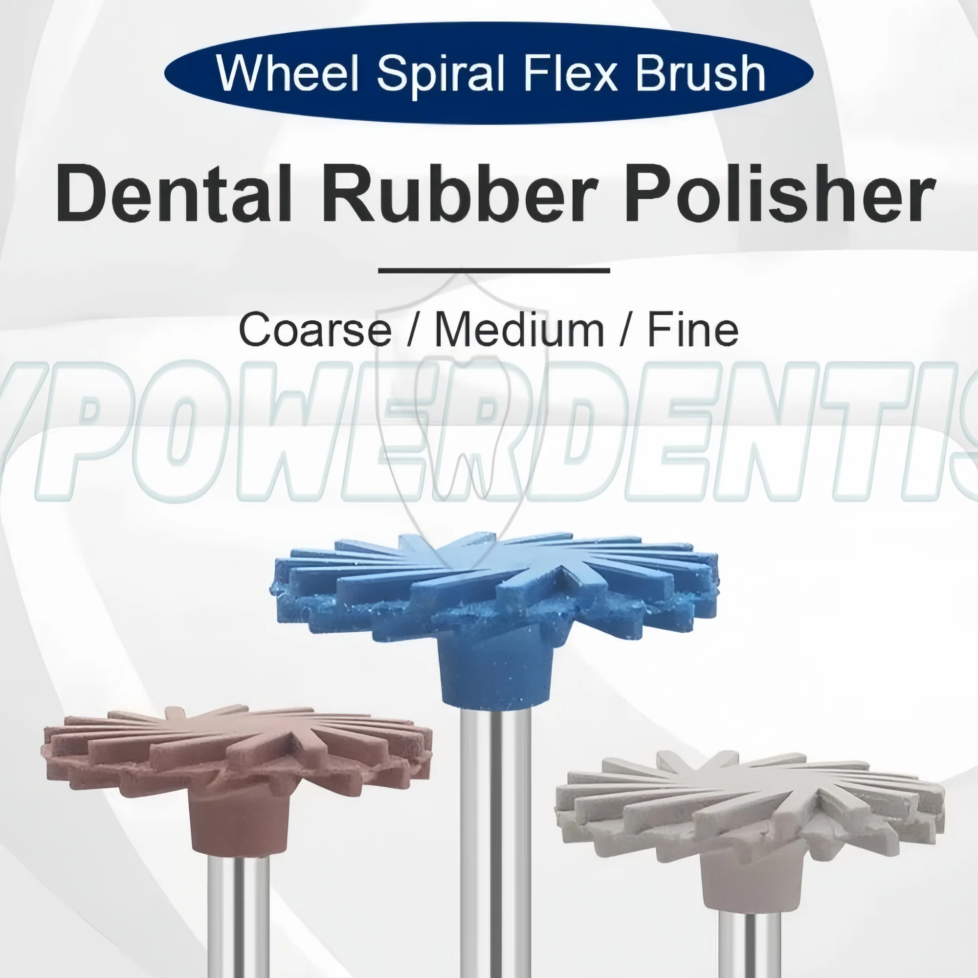 

Dental Polishing Wheel Diamond Ceramic Twist RA Radial Disc EVE Coarse/Medium/Fine Dental LabTool