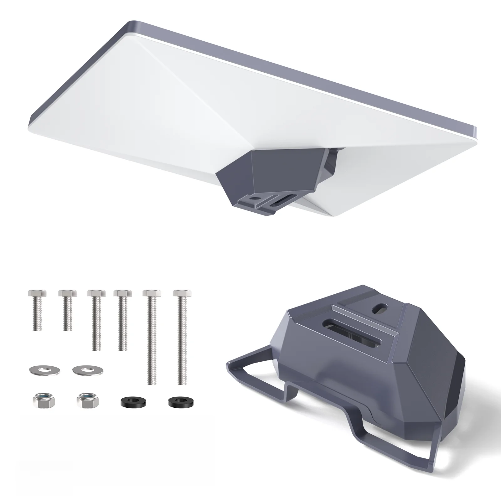 For Starlink For Mini Fixed Mount Bracket Made of Thickened Aluminum Alloy for Secure Outdoor Installation and Stability