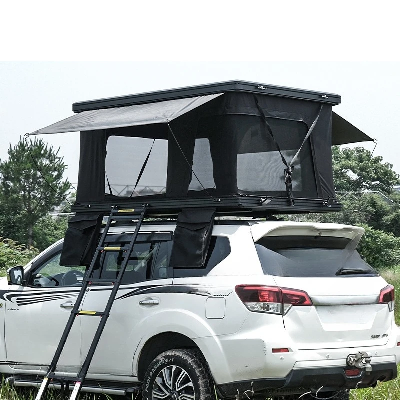 Aluminum shell helicopter roof tent Aluminum shell helicopter car tent roof tent